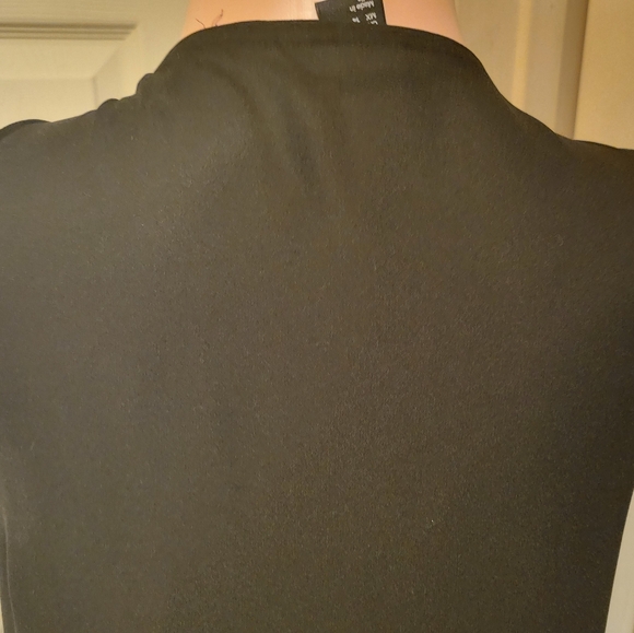 H&M Women's Black Silver Sequin Embellished Pullover Dress Size 14 - Picture 9 of 14